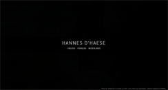Desktop Screenshot of hannesdhaese.be