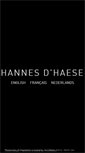 Mobile Screenshot of hannesdhaese.be